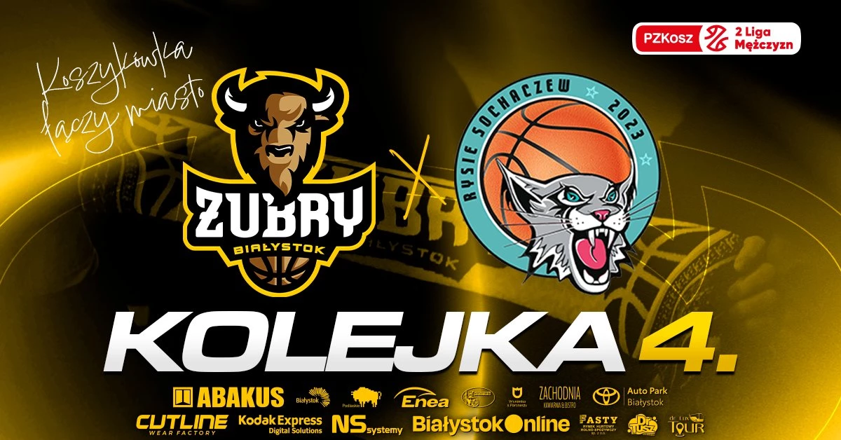 Żubry Abakus Okna Białystok vs Rysie Sochaczew