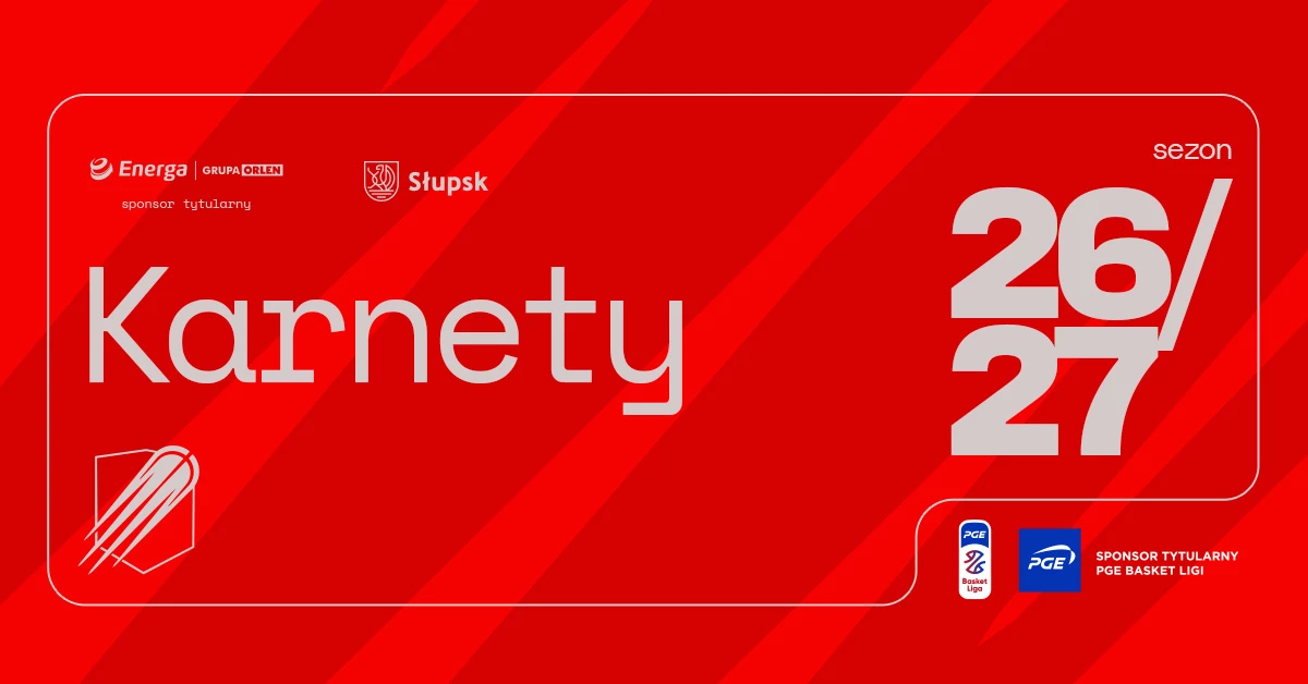 Karnety | Energa Czarni Słupsk 2026/2027