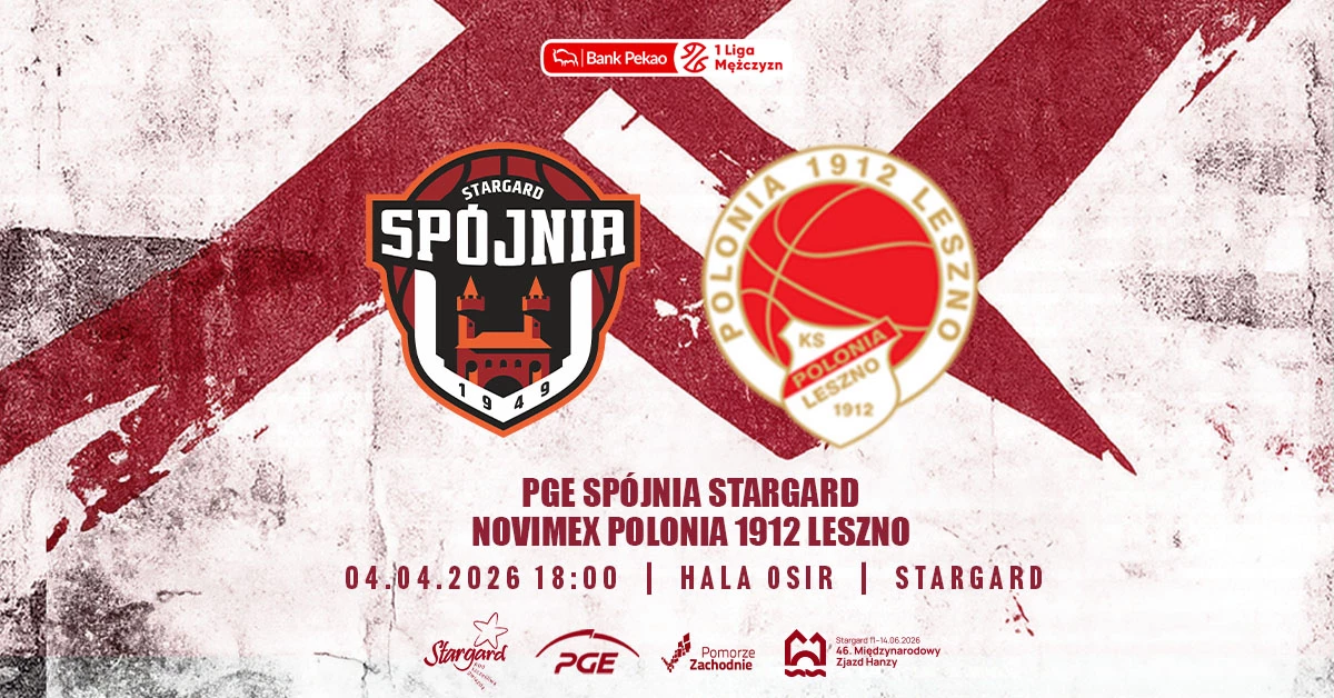 PGE Spójnia Stargard vs Novimex Polonia 1912 Leszno