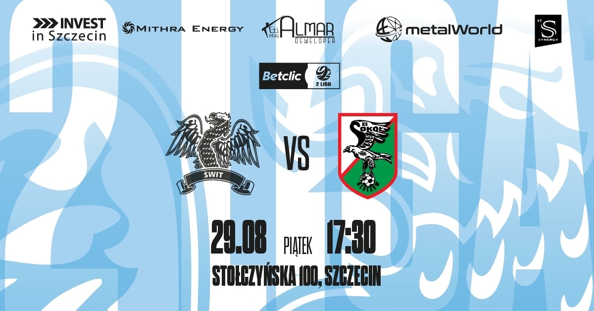 Świt Szczecin vs Sokół Kleczew